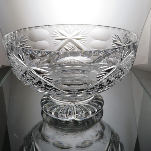 Large heavy cut crystal - large,