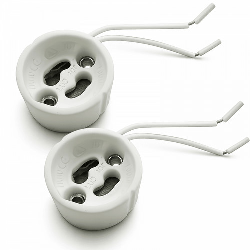 Gu10 ceramic lamp holder - holder, sold