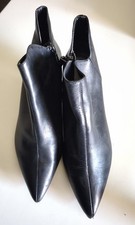 Clarks Black Leather Kitten