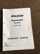 raleigh Rm5 moped workshop