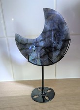 Labradorite Moon, Healing Crystal, Spiritual, Witch