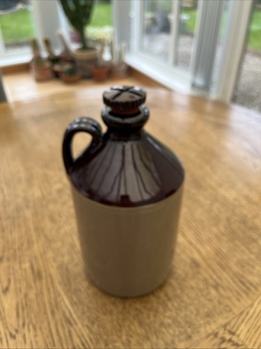 Pearsons stoneware flagon - stoneware,
