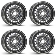 4 Steel wheels Alcar 5.5Jx14