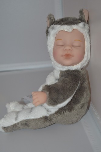 Anne geddes baby kitten doll - ,