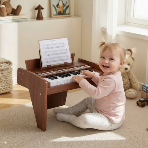 Key wooden piano keyboard - key,