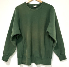 L/XL Vtg Mid 90s Faded Green