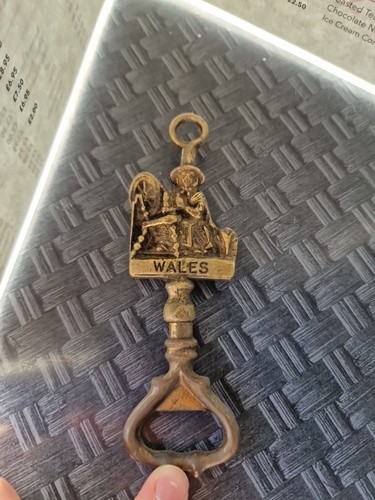 Vintage welsh lady wales - welsh, brass
