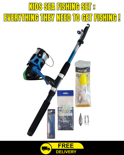 Kids fishing starter set - fishing,