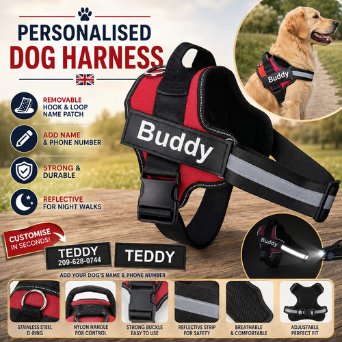 Personalised pull dog - no,