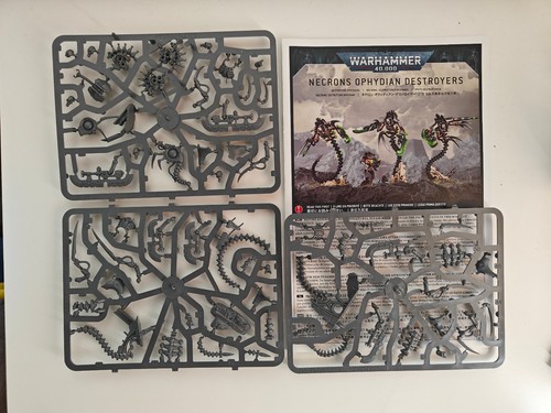 Necrons ophydian destroyers - necrons,