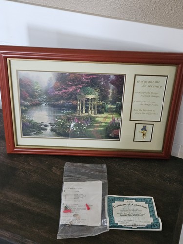 New thomas kinkade serenity - new,