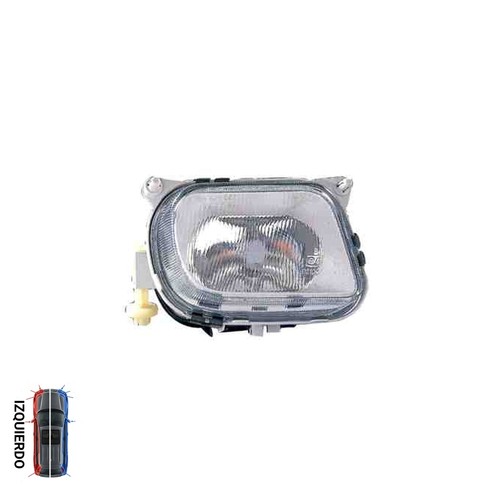 Front fog light white - front,