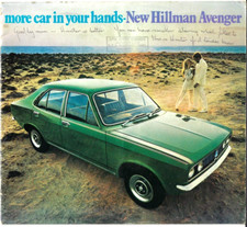 Hillman Avenger 1970 UK Market