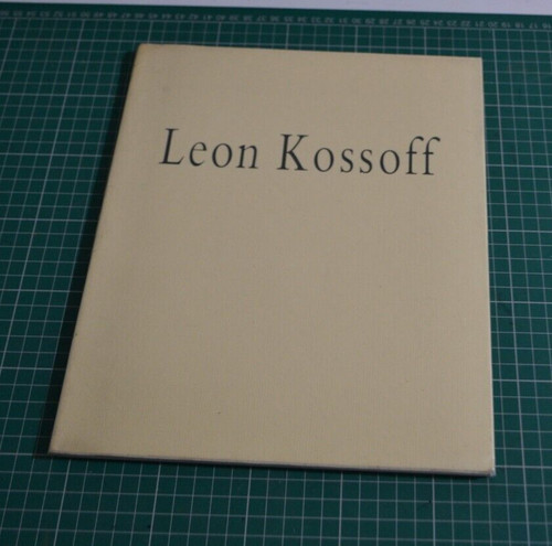 Leon kossoff art book robert - art,