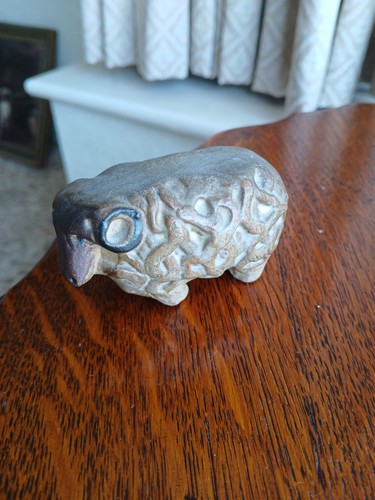Vintage tremar pottery ram - vintage,