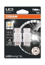 Osram P27/7W LED Amber Yellow