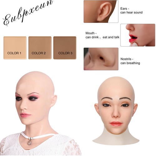 Silicone female face mask - silicone,