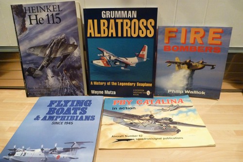 Seaplane flying boats - flying, boats,books