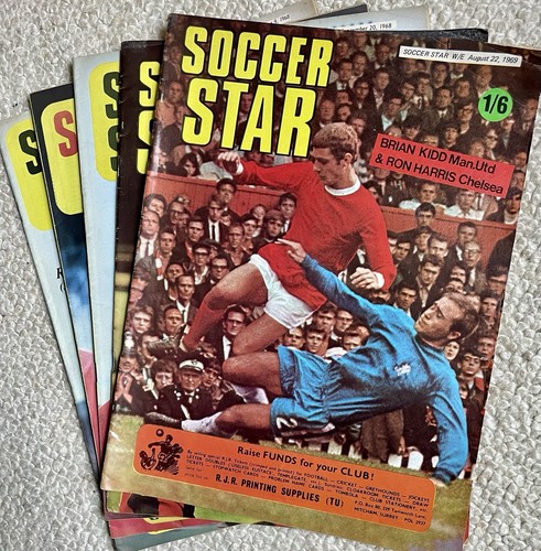 Soccer star magazines - 5,