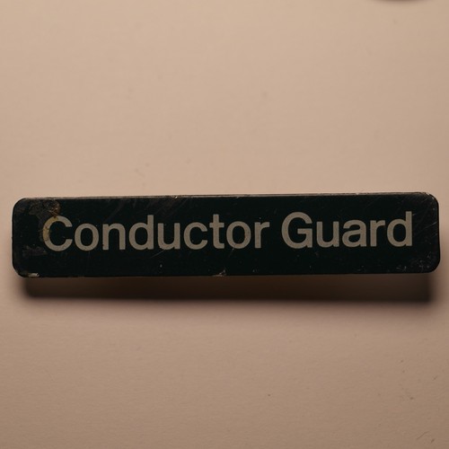 British rail conductor vintage - rail,