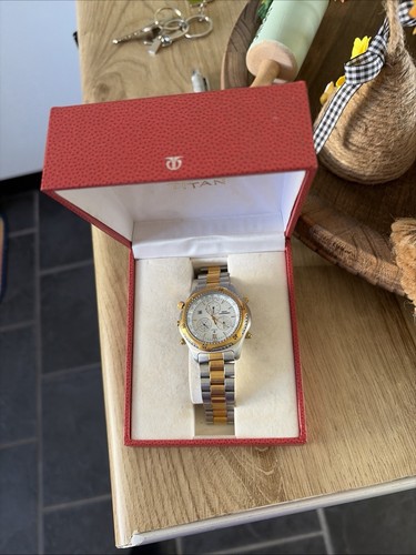 Titan chronograph alarm watch - titan,