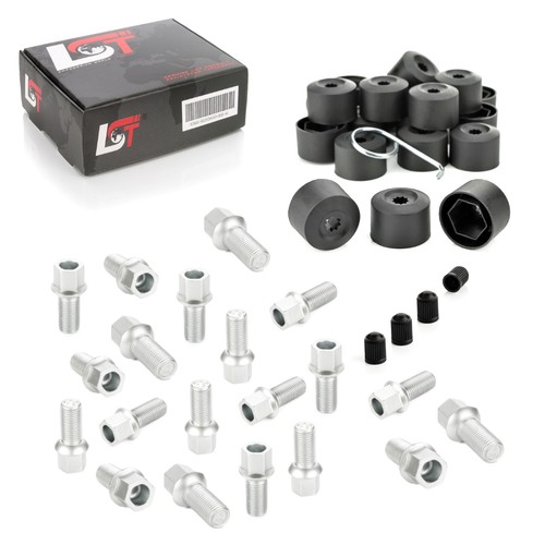 20x wheel bolts ball - 20x, head