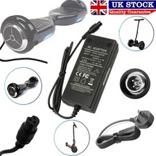 42V 2Amp Charger Power Adapter For Self Balancing Hoverboard Scooter 2-Wheels