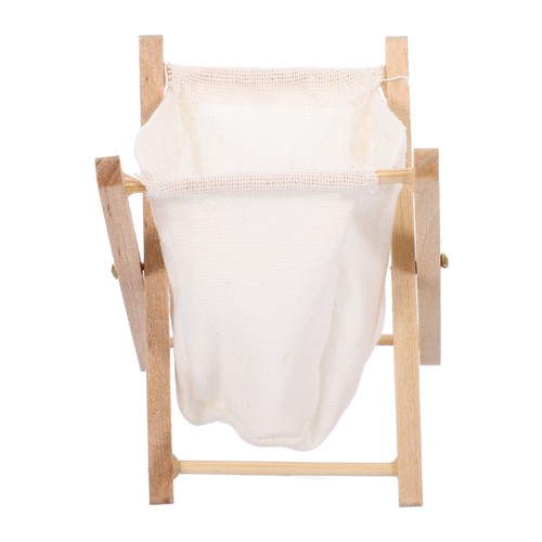 Mini doll house laundry basket - house,