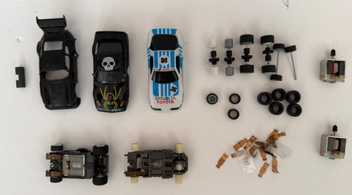 Vintage afx slot car spares - slot,