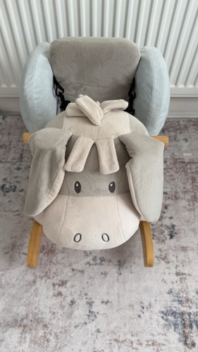 Wooden baby rocker animal - wooden,