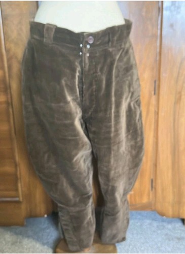 Vintage 40s 50s brown cord - 40s,