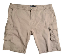 CROSSHATCH CARGO SHORTS STONE
