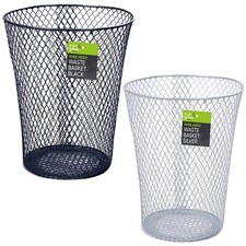 1/2x Wire Mesh 9" Waste Basket