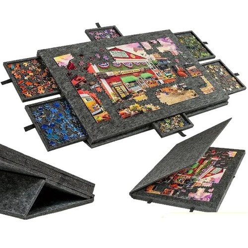 Tilting puzzle board with - tilting,