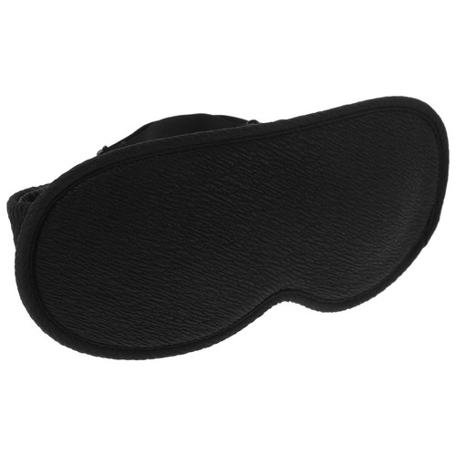 Black sleeping eye mask - black,