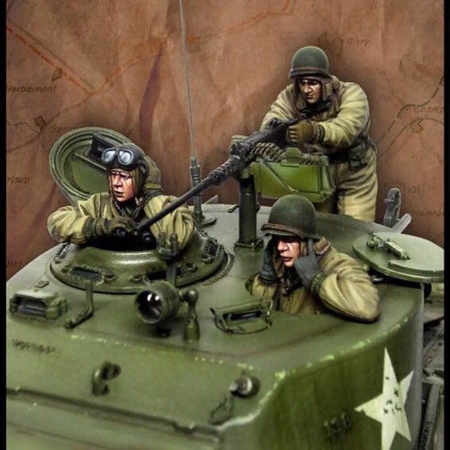 3pcs resin model kit - 1/35,