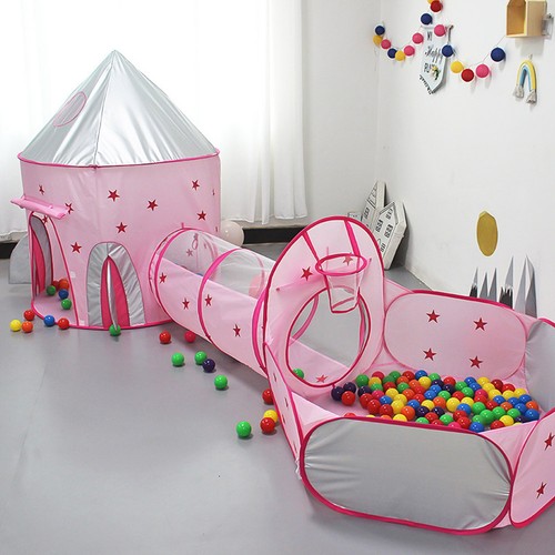 Pink space capsule tent - space, w/