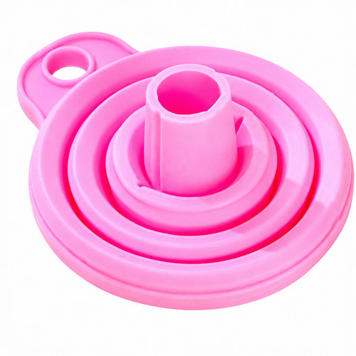 Collapsible silicone funnel - silicone,