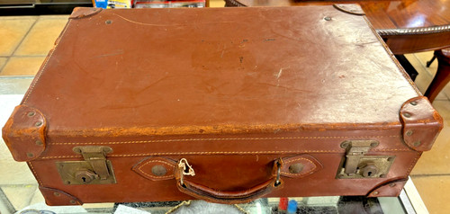 Vintage british made brown - made,