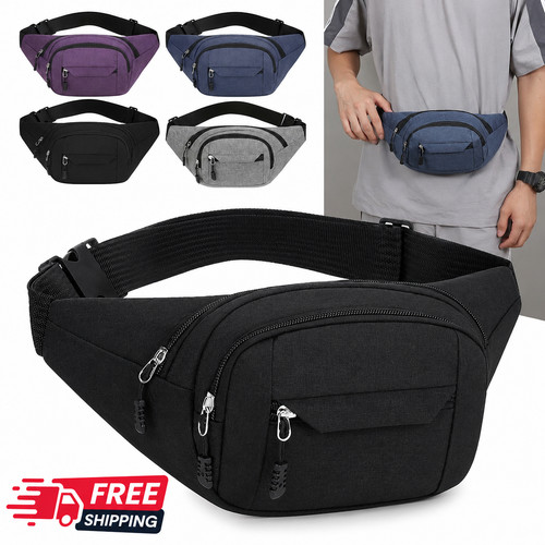 Water resistant large bum bag - resistant,