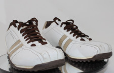 Skechers Urban Track Fusion White Navy 50661  Men US 11.5– Sport Lace Up Comfort