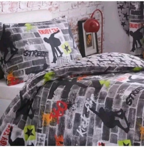 Tricks skateboard duvet cover - tricks,