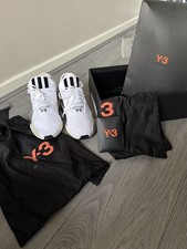adidas Y-3 Saikou White Black trainers 