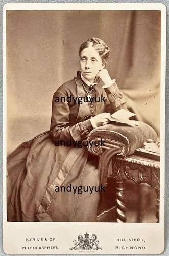 Cabinet card lady named - card,