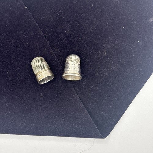 Two antique sterling - two,