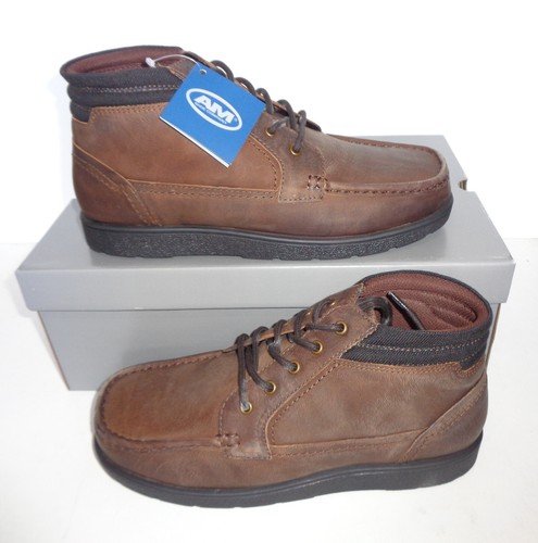 Mens leather brown boots - leather,
