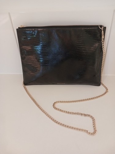 Whistles shiny croc - clutch, bag
