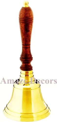 Polished brass wood teachers - brass,