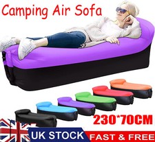 Inflatable Chair Sofa Blow up Seat Lounger Anti Leakage Inflatable Camping Couch