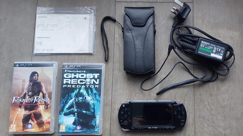 Sony psp 2003 black handheld - sony,